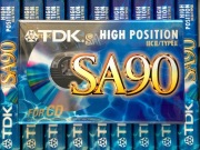TDK SA 90EB kaseta