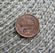 Włochy 1 Centesimo 1908r