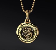 Medalik ze Św. Krzysztofem