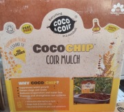 COCO & COIR – Coco Chip Coir Mulch 60 L  ściółka z łupin kokosa