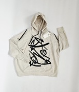 Nowa beżowa bluza kaptur nadruk Acqua & Limone 