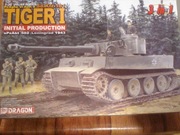 Tiger I sPzAbt 502 initial production (3in1) waloryzacja, Dragon 6252, 1:35