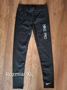 Leginsy damskie czarne XL