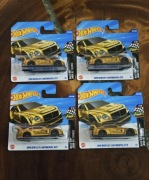 Nowe 4 x 2018 Bentley Continental GT3 Hot Wheels zestaw czterech modeli 162