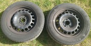 Koła stalowe 16 z oponami letnimi Audi A4 B8 2szt.