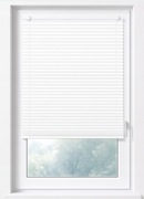 Plisy okienne biale 55x100