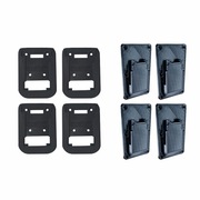 Dewalt 18V SOLIDY zestaw 4x uchwyty na baterie i narzędzia