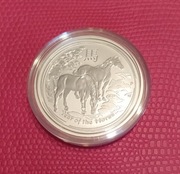 50 Centów Australia Lunar II Rok Konia 2014 rok.