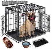 Składana klatka dla psa rozmiar L