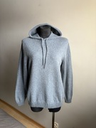 Dressmann bluza sweter z kapturem męska wełniana zimowa XL