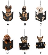 Wisiorek do samochodu wiszący Mini szczeniak