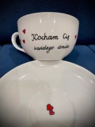 Filiżanka ręcznie malowana