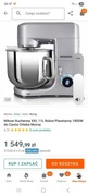 Robot kuchenny mikser planetarny 1800W 11l nowy!