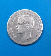 Niemcy, Bawaria 2 marki 1891, Otto I, Ag 0,900