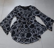 Zwiewna  tunika rozm 42 oryginalne rękawy 