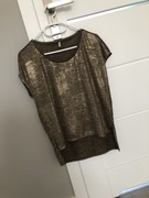 Zlota bluzka Only xs/s 