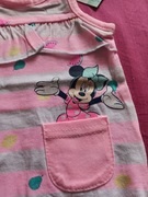 Rampersik niemowlęcy różowy 62 cm