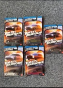 Set hot wheels 5 sztuk szybcy i wściekli fast furious villans 2025