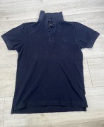 Koszulka polo Bytom – granat, rozmiar S, 100% bawełna