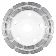 Tarcza diamentowa 125 / segmentowa / podwójna / do szlifowania