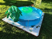 Okrągły basen stelażowy dla dzieci 152 x 38 cm