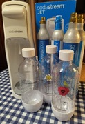Soda stream Jet plus 4 naboje i 3 butelki