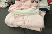 Paczka ubrań dziecięcych dla dziewczynek rozmiar 56