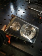 Lampy Nissan Terrano 2 przód przednie Komplet Europa 