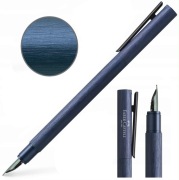 Pióro wieczne Faber-Castell Neo Slim Aluminium Dark Blue