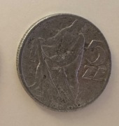 Moneta Rybak 5 zł