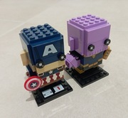 LEGO BrickHeadz 41589 Kapitan Ameryka, 41605 Thanos