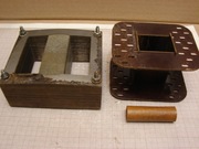 duży rdzeń z karkasem do nawinięcia transformatora