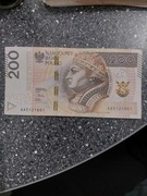 Polska, 200 zł 2015 - Seria AA 5121861 - Pierwsza seria emisji