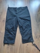 Spodnie 3/4 czarne M