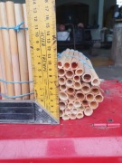 RURKI TRZCINOWE dla pszczół ... trzcina dł. 18cm (murarka rogata)