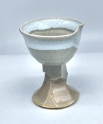 Japonia. Oryginalna czarka do sake, "Maple leaf", Miyajima.Showa