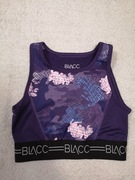 Fioletowy sportowy top Blacc 158 - 164 jak nowy