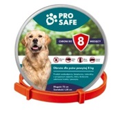 Obroża przeciwkleszczowa dla psa powyżej 8 kg pomarańczowy 72 cm PetStory