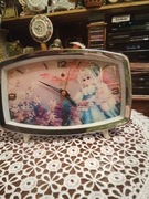 Stary budzik nakręcany HERO 3D sprawny lata 70te 