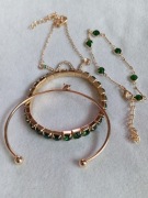 Komplet bransoletek na rękę szt 4