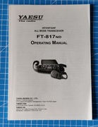 Instrukcja Yaesu FT-817 angielska oryginał 