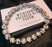 Bransoletka z jaspisem dalmatyńskim