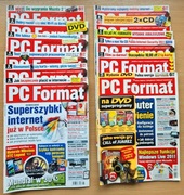 PC FORMAT - kompletny rocznik 2010 z płytami
