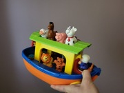 ARKA NOEGO INTERAKTYWNY STATEK MELODIE I WIERSZYKI PL ZWIERZĄTKA