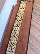 Ładna bransoletka pozłacana