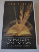 W Paszczy Szaleństwa - horror VHS - kaseta VHS