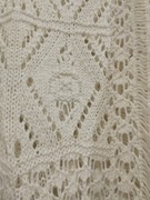 Poncho jak wydziergane