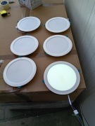 Zestaw 6x Oprawa LED Downlight 18W 2100lm LUCERNA – Panel Podtynkowy 8"