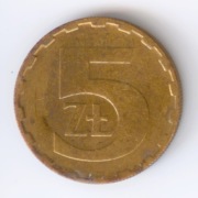 Moneta 5 zł (1988)