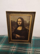 Mona Lisa obraz ze skazą 